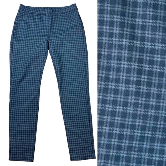 Sanctuary Pants - Sanctuary Runway Plaid Ponte Knit Crop Pants Sz M